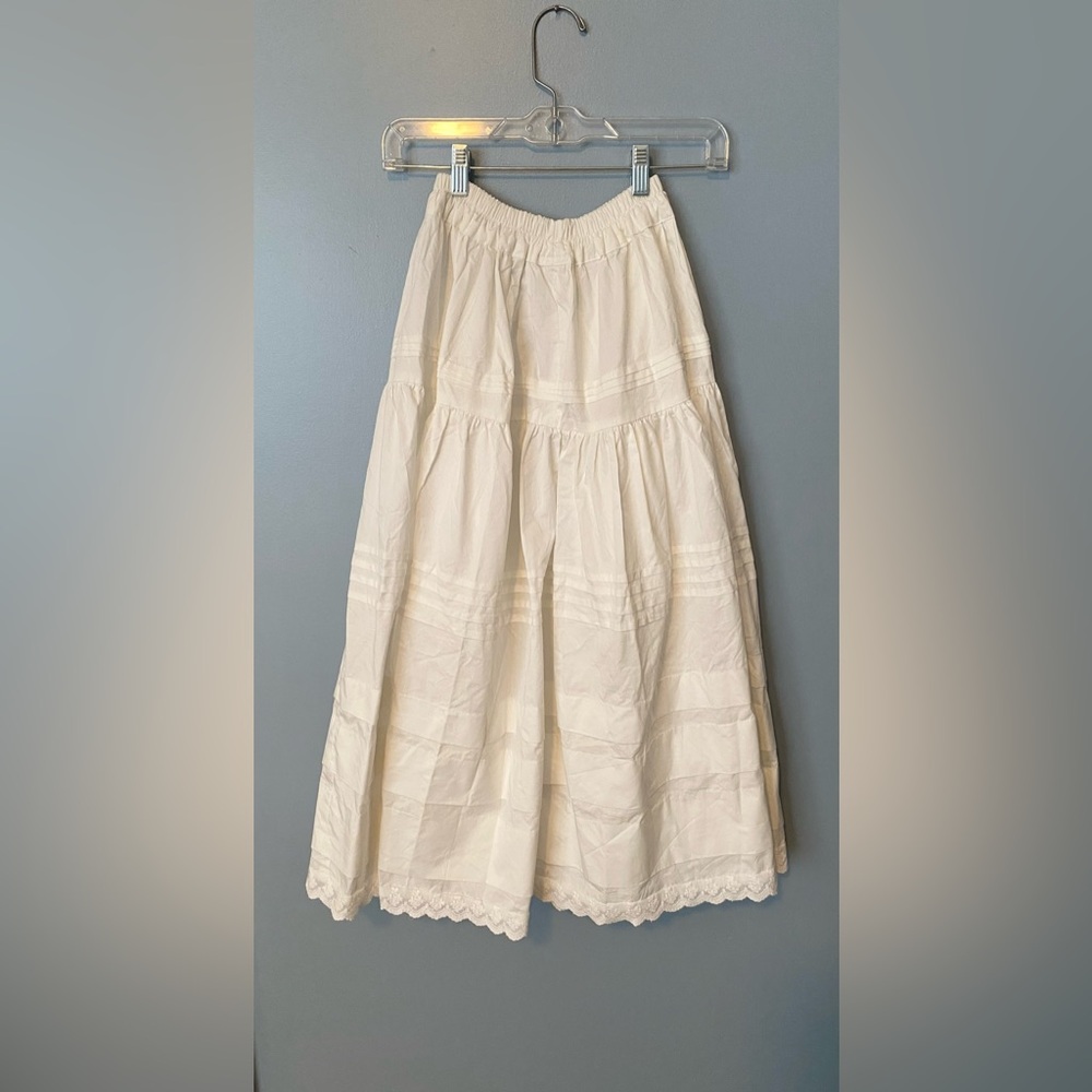 Cotton midi/maxi skirt (NOT Doen)